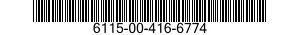 6115-00-416-6774  6115004166774 004166774