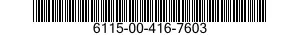 6115-00-416-7603  6115004167603 004167603