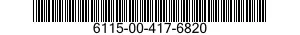 6115-00-417-6820  6115004176820 004176820