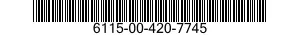 6115-00-420-7745  6115004207745 004207745
