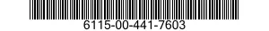 6115-00-441-7603  6115004417603 004417603