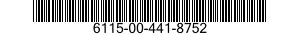 6115-00-441-8752  6115004418752 004418752