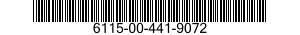6115-00-441-9072  6115004419072 004419072