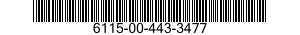 6115-00-443-3477  6115004433477 004433477