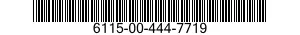 6115-00-444-7719 GENERATOR,ALTERNATING CURRENT 6115004447719 004447719
