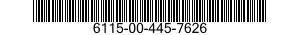 6115-00-445-7626  6115004457626 004457626