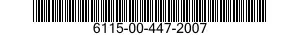 6115-00-447-2007  6115004472007 004472007