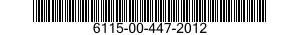 6115-00-447-2012  6115004472012 004472012