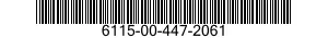 6115-00-447-2061  6115004472061 004472061