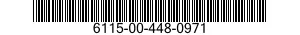 6115-00-448-0971  6115004480971 004480971