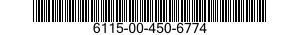 6115-00-450-6774  6115004506774 004506774