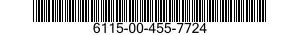 6115-00-455-7724  6115004557724 004557724