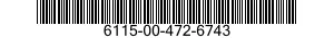 6115-00-472-6743  6115004726743 004726743