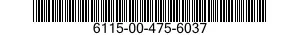 6115-00-475-6037  6115004756037 004756037