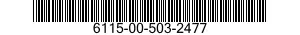 6115-00-503-2477  6115005032477 005032477