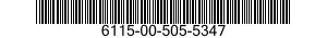 6115-00-505-5347  6115005055347 005055347