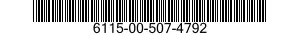 6115-00-507-4792  6115005074792 005074792