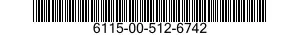 6115-00-512-6742  6115005126742 005126742