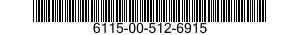 6115-00-512-6915  6115005126915 005126915