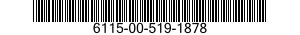 6115-00-519-1878 GENERATOR,ALTERNATING CURRENT 6115005191878 005191878