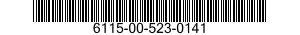 6115-00-523-0141  6115005230141 005230141