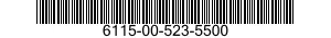 6115-00-523-5500  6115005235500 005235500