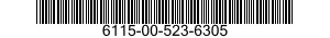 6115-00-523-6305  6115005236305 005236305
