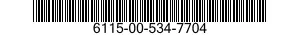 6115-00-534-7704  6115005347704 005347704