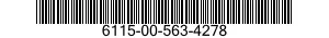6115-00-563-4278  6115005634278 005634278
