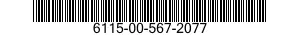 6115-00-567-2077  6115005672077 005672077