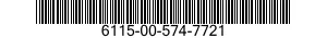 6115-00-574-7721 GENERATOR,ALTERNATING CURRENT 6115005747721 005747721