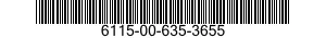 6115-00-635-3655 GENERATOR,ALTERNATING CURRENT 6115006353655 006353655