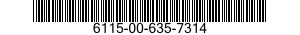 6115-00-635-7314  6115006357314 006357314