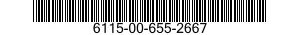 6115-00-655-2667  6115006552667 006552667