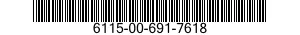 6115-00-691-7618  6115006917618 006917618