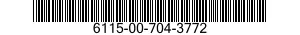 6115-00-704-3772  6115007043772 007043772