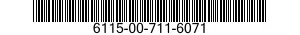 6115-00-711-6071  6115007116071 007116071