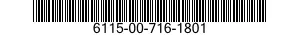 6115-00-716-1801  6115007161801 007161801