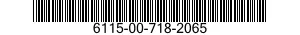 6115-00-718-2065  6115007182065 007182065