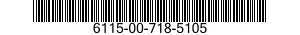 6115-00-718-5105  6115007185105 007185105