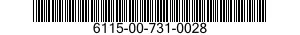 6115-00-731-0028  6115007310028 007310028