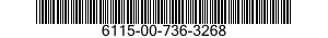 6115-00-736-3268  6115007363268 007363268