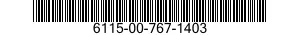6115-00-767-1403  6115007671403 007671403
