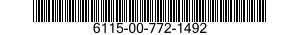 6115-00-772-1492  6115007721492 007721492