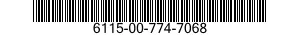 6115-00-774-7068 GENERATOR,DIRECT CURRENT 6115007747068 007747068