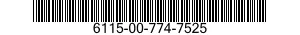 6115-00-774-7525  6115007747525 007747525