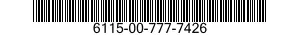 6115-00-777-7426  6115007777426 007777426