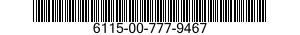 6115-00-777-9467  6115007779467 007779467