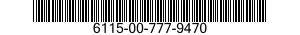 6115-00-777-9470  6115007779470 007779470