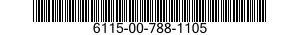 6115-00-788-1105  6115007881105 007881105